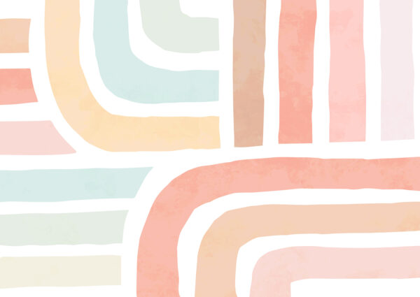 Un motif coloré avec des lignes Un motif coloré avec des lignes