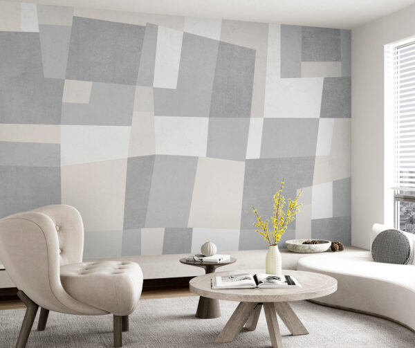 Un rectangle gris et un rectangle blanc Un rectangle gris et un rectangle blanc