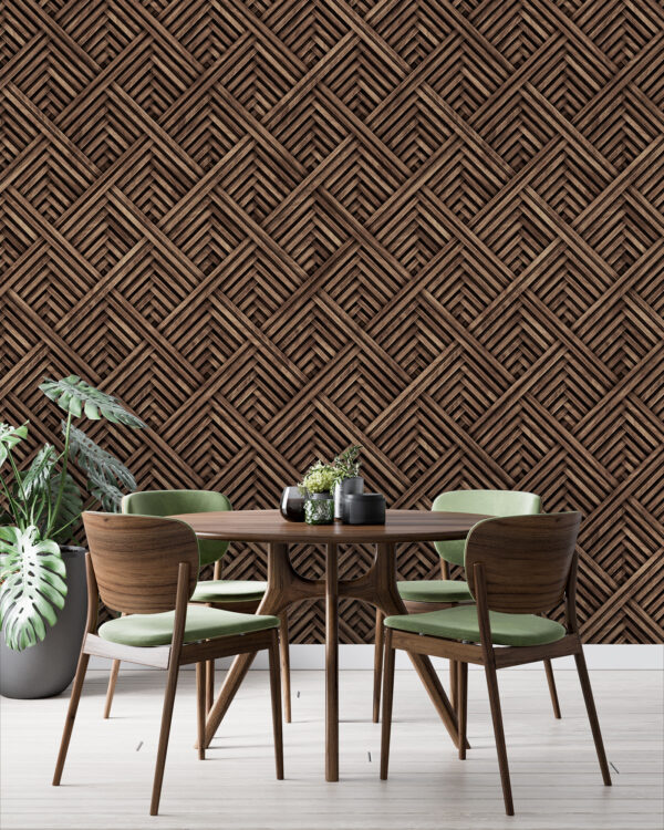 Motif tissé texturé dans des tons terreux Motif tissé texturé dans des tons terreux