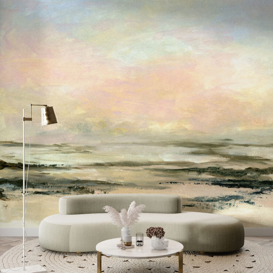 Peinture d'un paysage