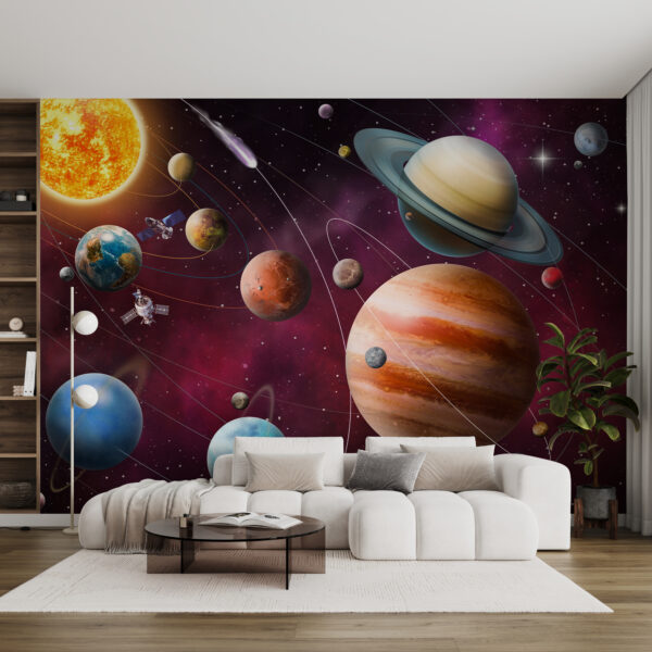Planètes et étoiles dans l'espace Planètes et étoiles dans l'espace
