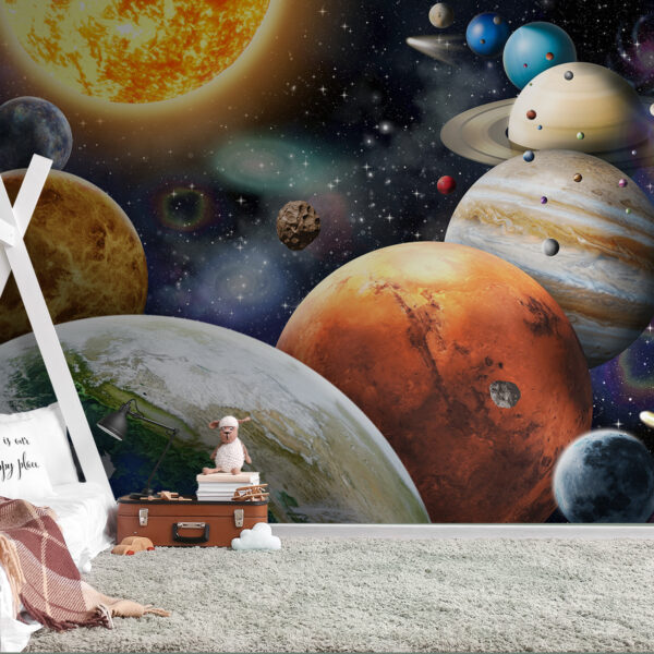 Planètes et étoiles dans l'espace Planètes et étoiles dans l'espace