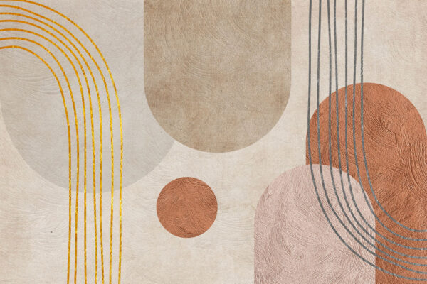 Formes abstraites dans des couleurs douces. Formes abstraites dans des couleurs douces.