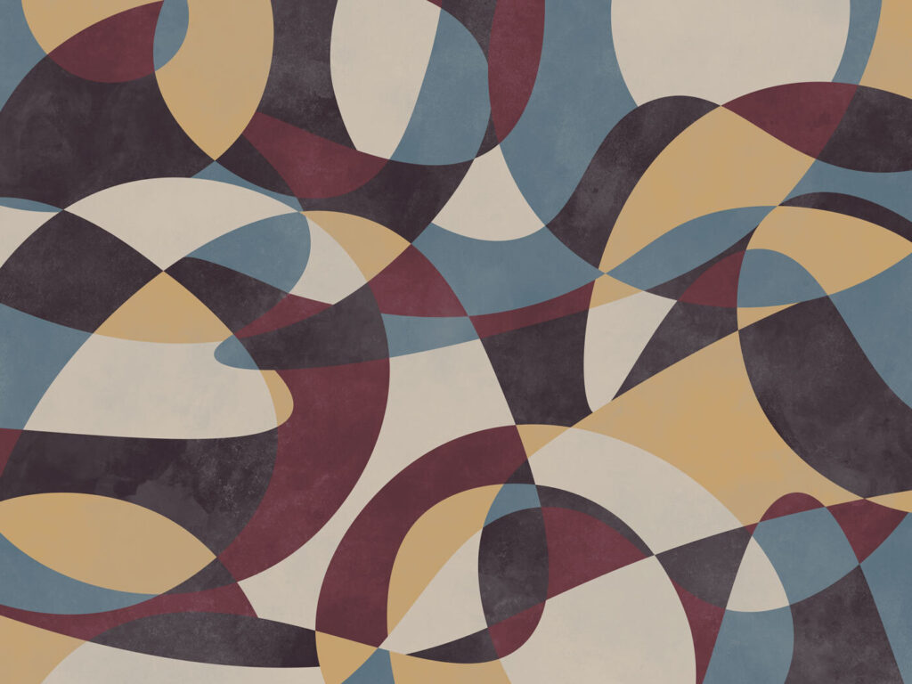 Motif coloré sur une surface Motif coloré sur une surface