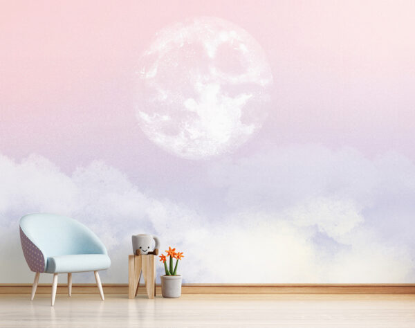 Une lune dans le ciel Une lune dans le ciel