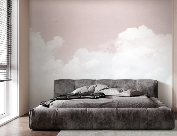 A white clouds in the sky A white clouds in the sky