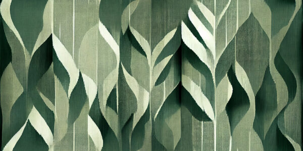 Feuilles complexes dans des teintes vertes apaisantes Feuilles complexes dans des teintes vertes apaisantes