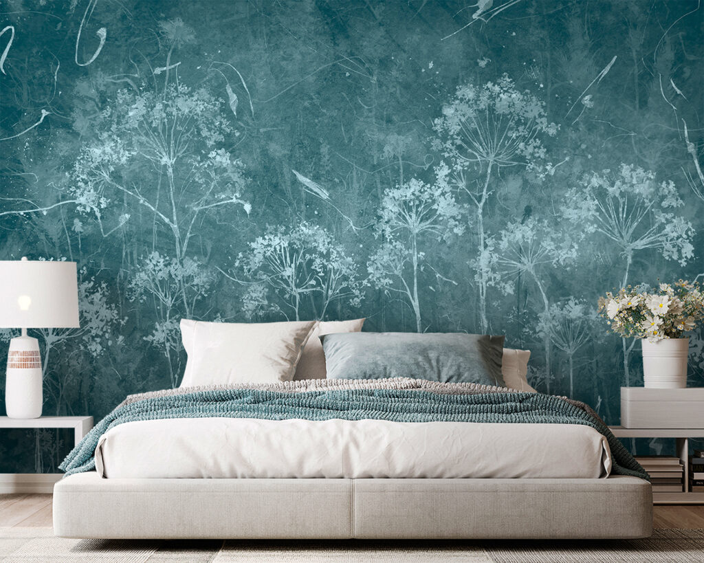 Artistic floral design on textured background Artistic floral design on textured background