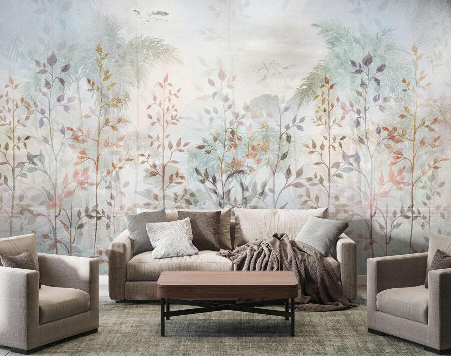 Peinture d'arbres et de plantes Peinture d'arbres et de plantes