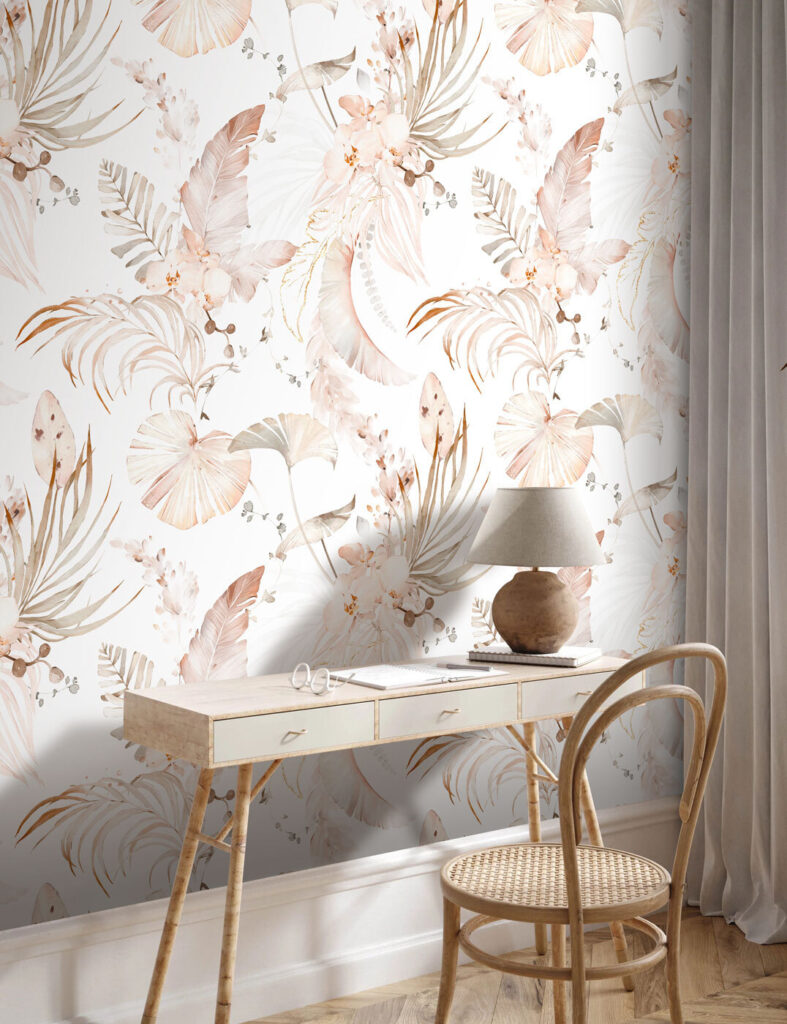 Motif de fleurs et de feuilles u96322pig75 787x1024 - Motif de fleurs et de feuilles - tegory
