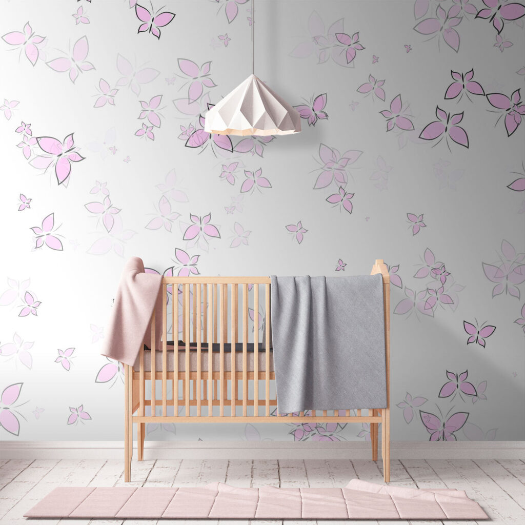 Groupe de papillons sur fond blanc u96320pir8m 1024x1024 - Groupe de papillons sur fond blanc - tegory