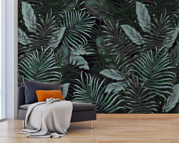 Feuillage luxuriant dans des tons verts vibrants Feuillage luxuriant dans des tons verts vibrants