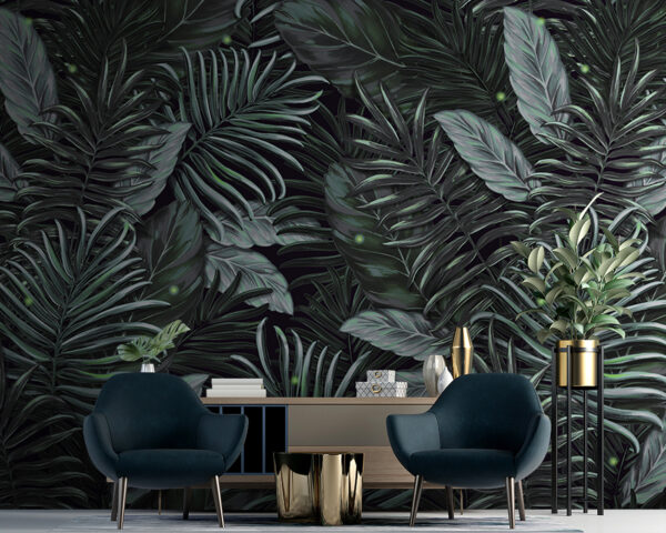 Feuillage luxuriant dans des tons verts vibrants Feuillage luxuriant dans des tons verts vibrants