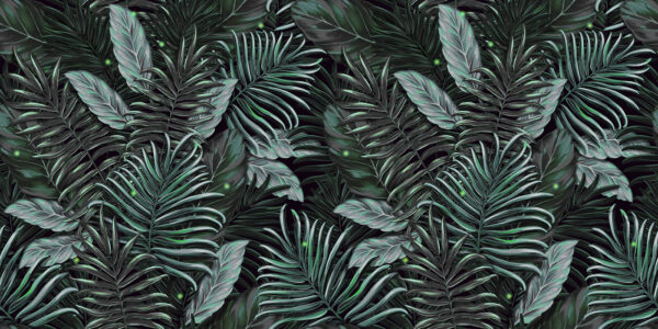 Feuillage luxuriant dans des tons verts vibrants Feuillage luxuriant dans des tons verts vibrants