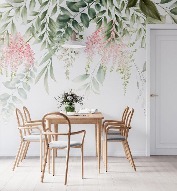 Delicate florals and lush greenery Delicate florals and lush greenery