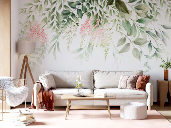 Delicate florals and lush greenery Delicate florals and lush greenery