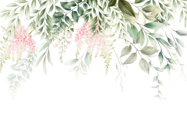 Delicate florals and lush greenery Delicate florals and lush greenery