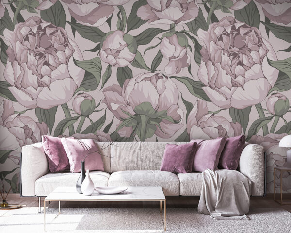 Motif de fleurs roses Motif de fleurs roses