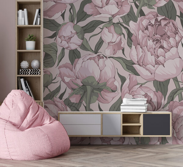 Motif de fleurs roses Motif de fleurs roses
