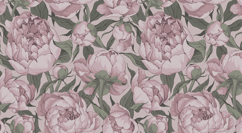 Motif de fleurs roses Motif de fleurs roses