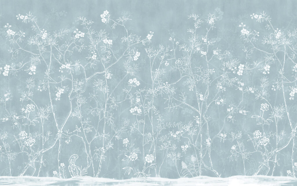 Dessin blanc d'un arbre Dessin blanc d'un arbre