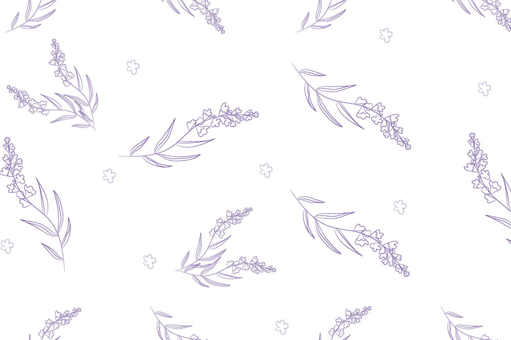 Motif de fleurs violettes Motif de fleurs violettes