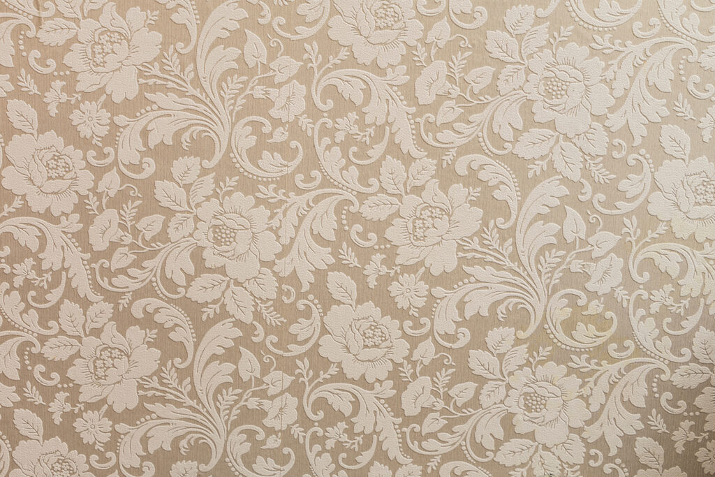 Élégant tissu à motifs floraux Élégant tissu à motifs floraux