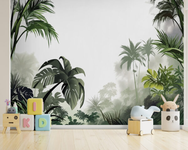 Groupe d'arbres et de plantes Groupe d'arbres et de plantes