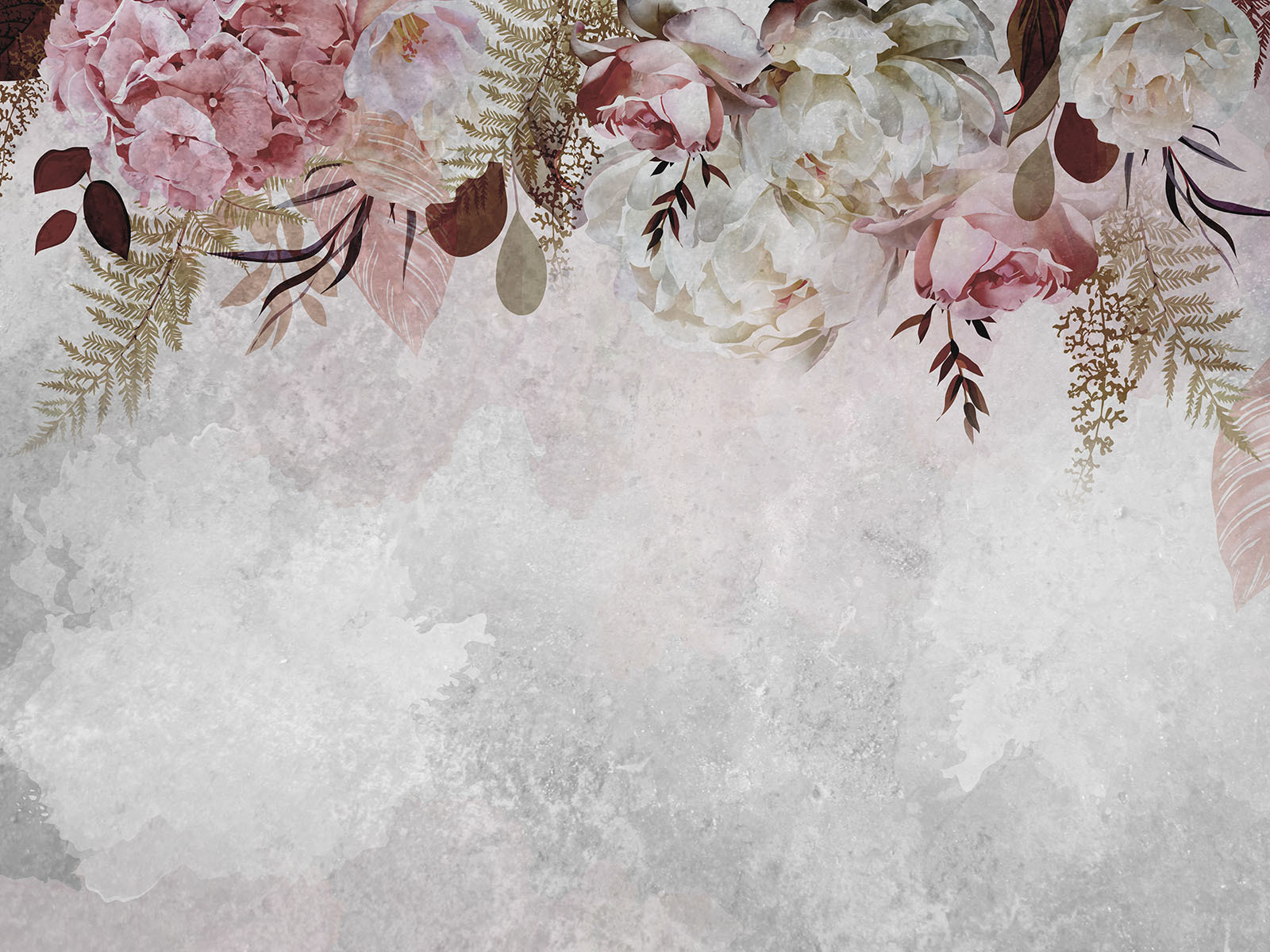 Delicate florals on a soft background
