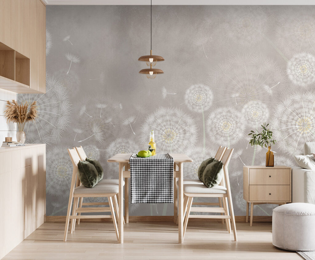 Group of dandelions Group of dandelions