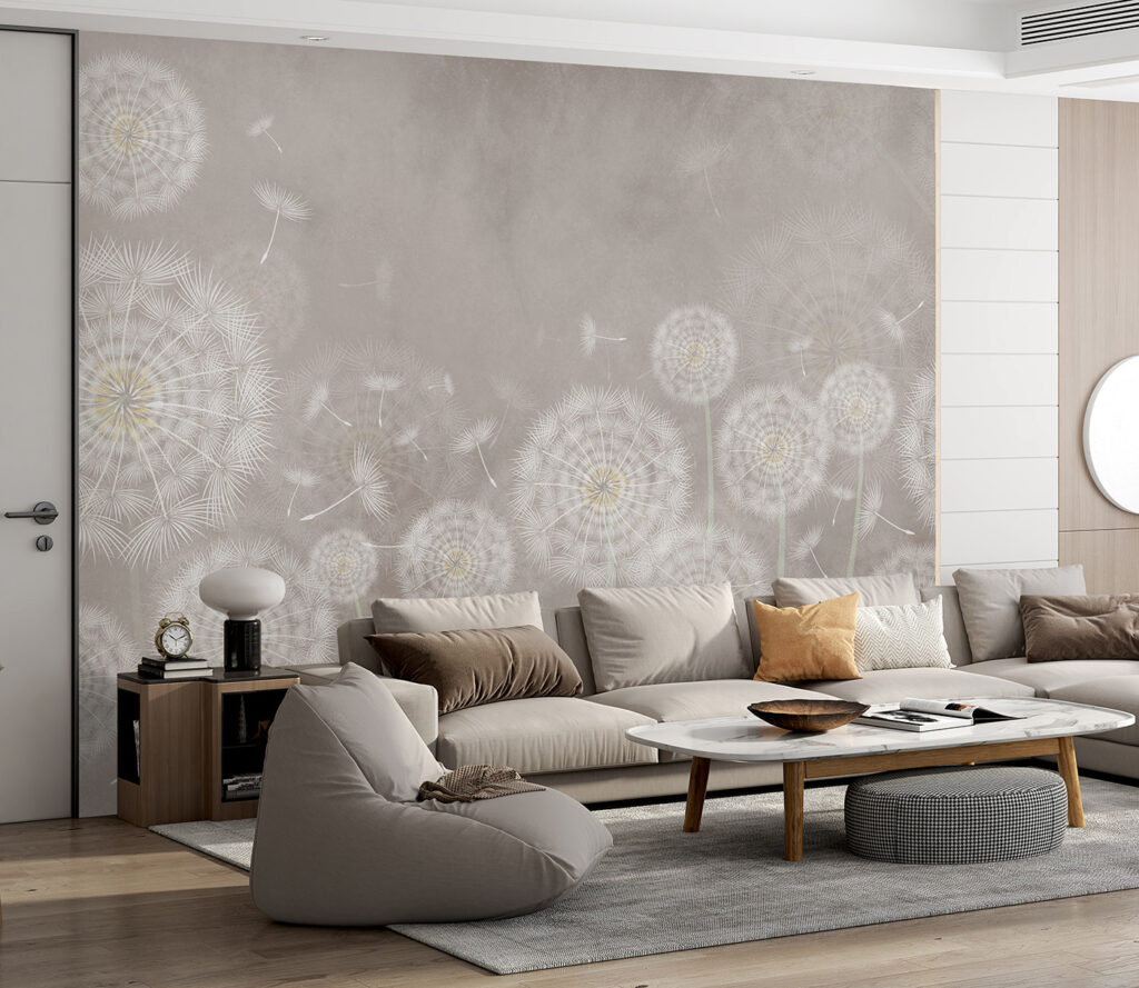 Group of dandelions Group of dandelions