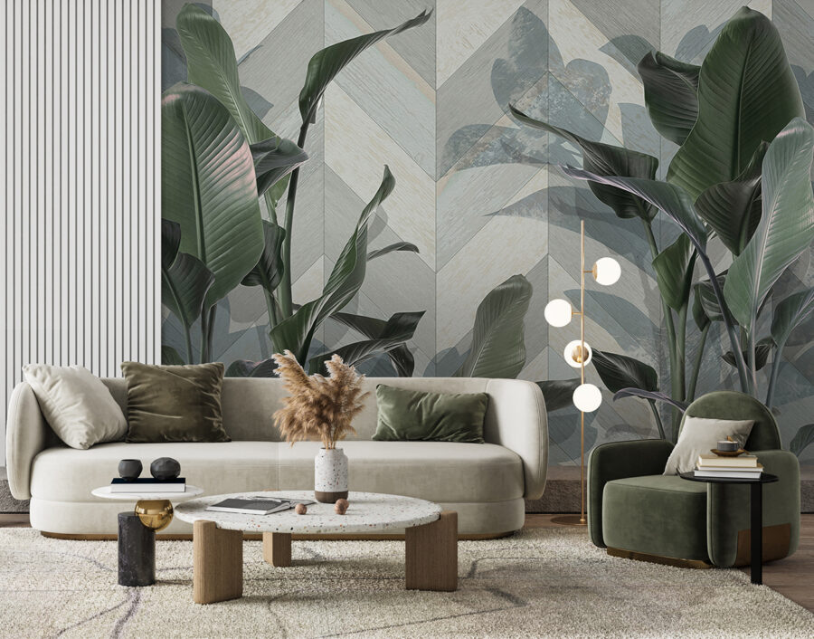 Plante avec des feuilles