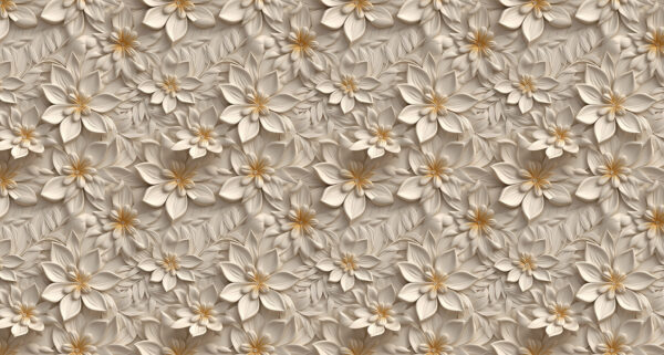 Papier peint avec des fleurs Papier peint avec des fleurs