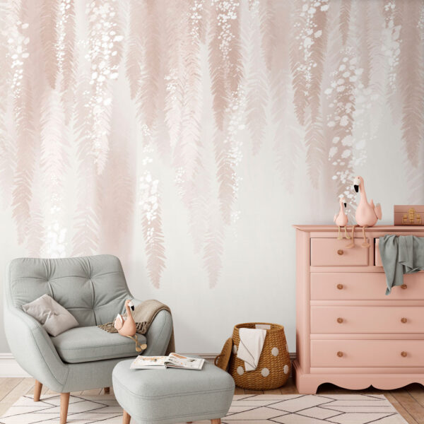 Motif floral blanc et rose Motif floral blanc et rose