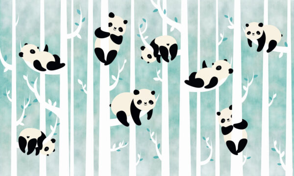Pandas in a tree Pandas in a tree