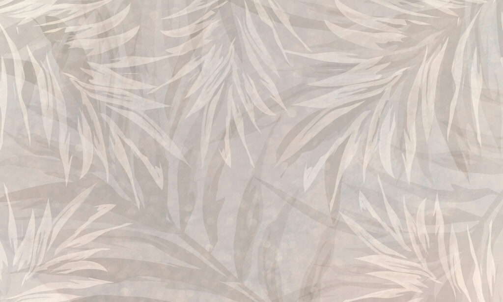Motif floral blanc et gris Motif floral blanc et gris