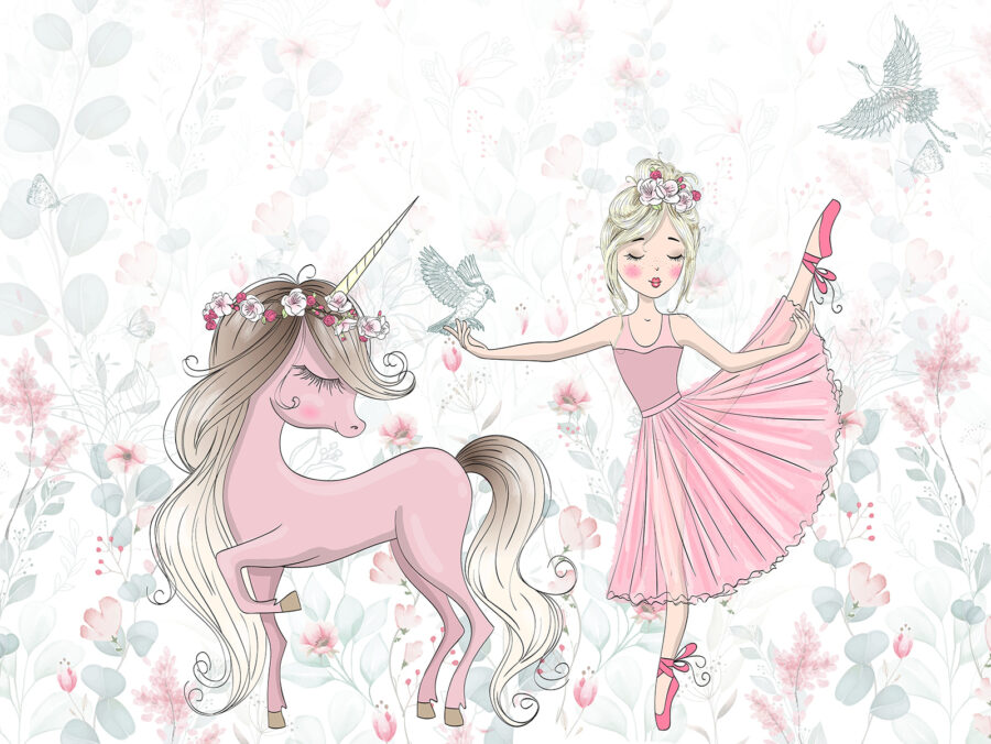 Licorne et fille