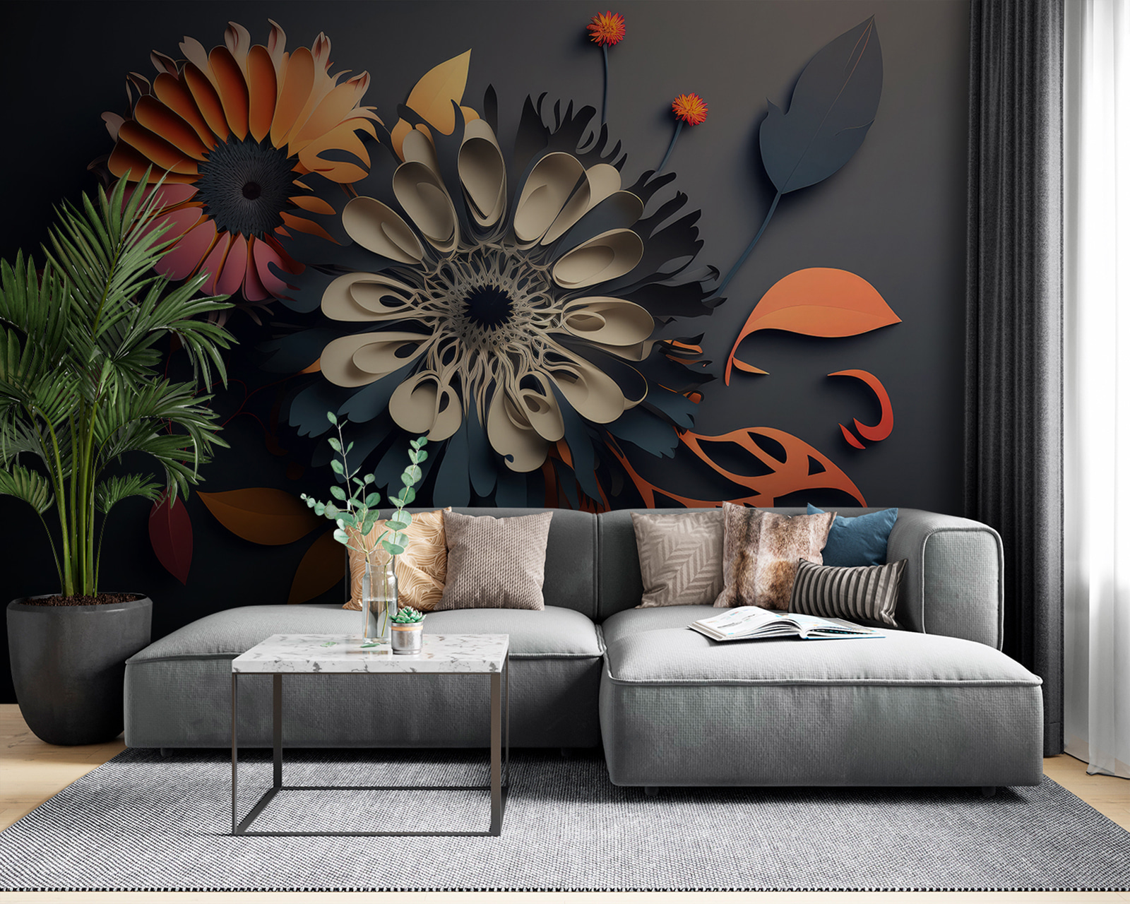 Un papier à découper des fleurs u94976pig53m - Un papier à découper des fleurs - tegory