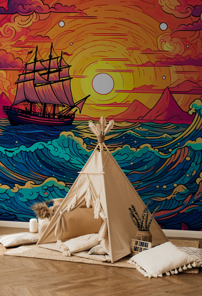 Ship in the ocean Ship in the ocean