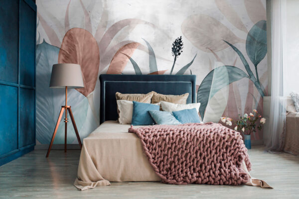 Feuillage serein dans des tons pastels. Feuillage serein dans des tons pastels.