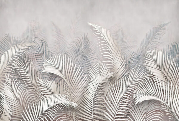 Groupe de feuilles blanches Groupe de feuilles blanches