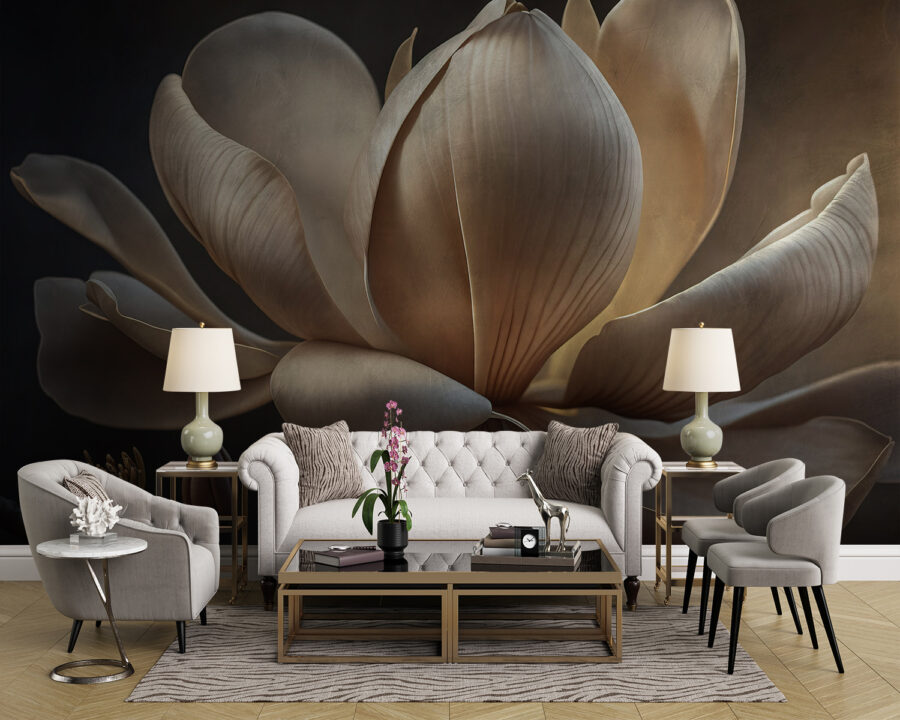 Magnolia gracieux dans une lumière douce