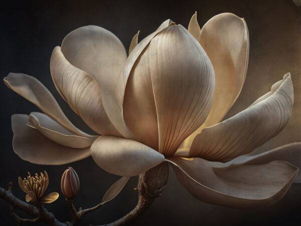 Magnolia gracieux dans une lumière douce Magnolia gracieux dans une lumière douce