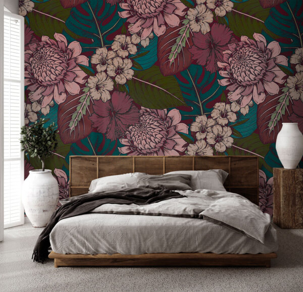 Motif de fleurs et de feuilles u94425pib2 600x579 - Motif de fleurs et de feuilles - tegory
