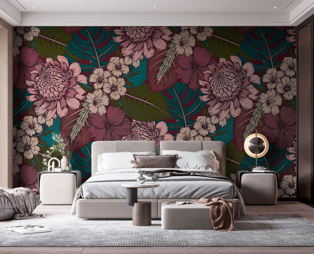 Motif de fleurs et de feuilles u94425pib1 1024x829 - Motif de fleurs et de feuilles - tegory