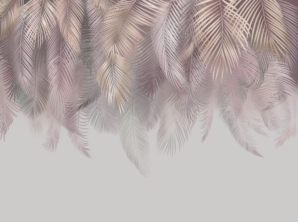 Feuilles délicates dans des tons pastel. Feuilles délicates dans des tons pastel.