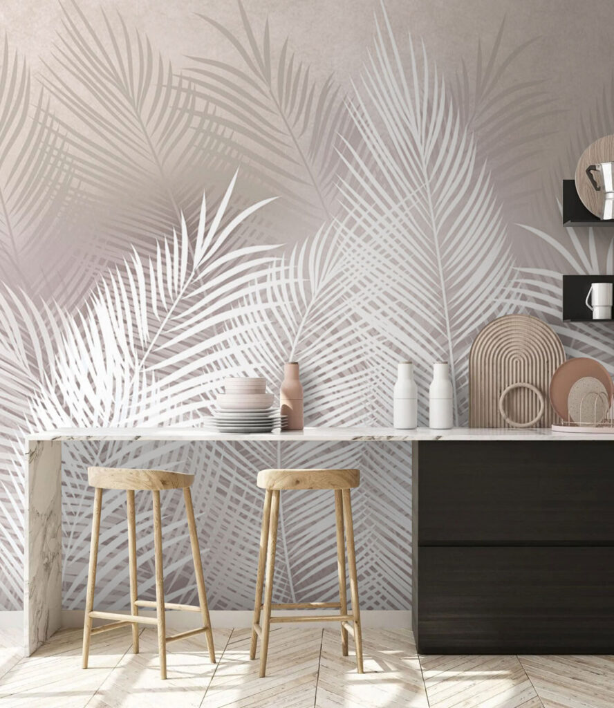 White feathers on a gray background White feathers on a gray background