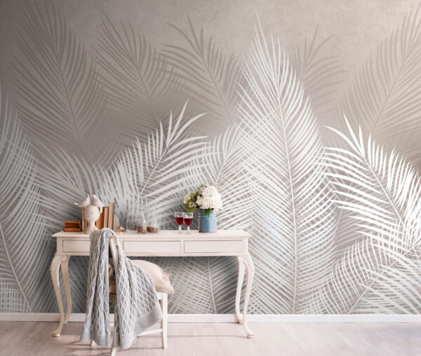 Plumes blanches sur fond gris Plumes blanches sur fond gris