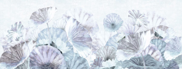 Feuilles délicates dans des tons pastel. Feuilles délicates dans des tons pastel.