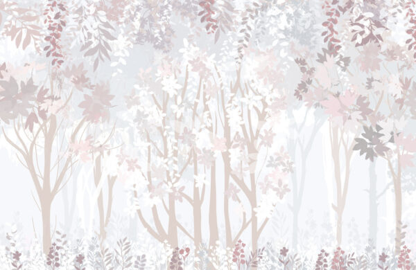 Motif floral blanc et rose Motif floral blanc et rose
